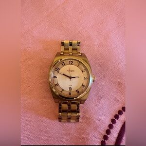 Nixon Women Rose Gold “The Monopoly” Watch